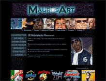 Tablet Screenshot of maurosart.com